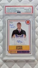 2024 Topps Chrome Mcdonald's All American - Event Auto Cooper Flagg #EA-CF